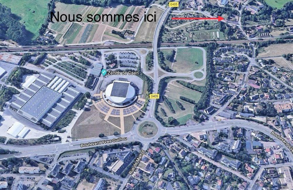 L'Odon Villa Caen Bagian luar foto